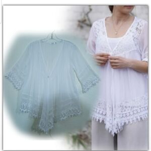 Crochet Lace Cover Up